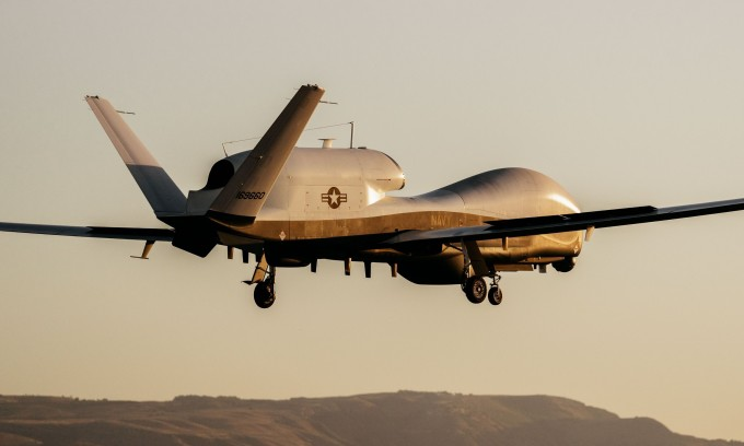 UAV hơn 200 triệu USD của Mỹ mất tích bí ẩn sau khi phát mã khẩn. Ảnh: Northrop Grumman