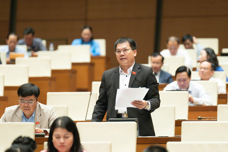 Đại biểu Dương Khắc Mai - đoàn Lâm Đồng