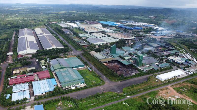 Khu công nghiệp Hòa Phú, tỉnh Đắk Lắk. Ảnh: Vũ Long