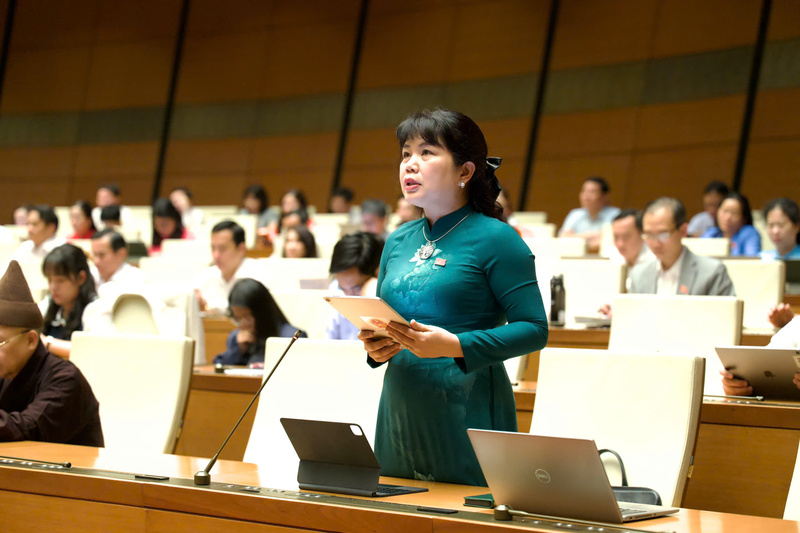 Đại biểu Nguyễn Thị Thu Hà - đoàn Quảng Ninh