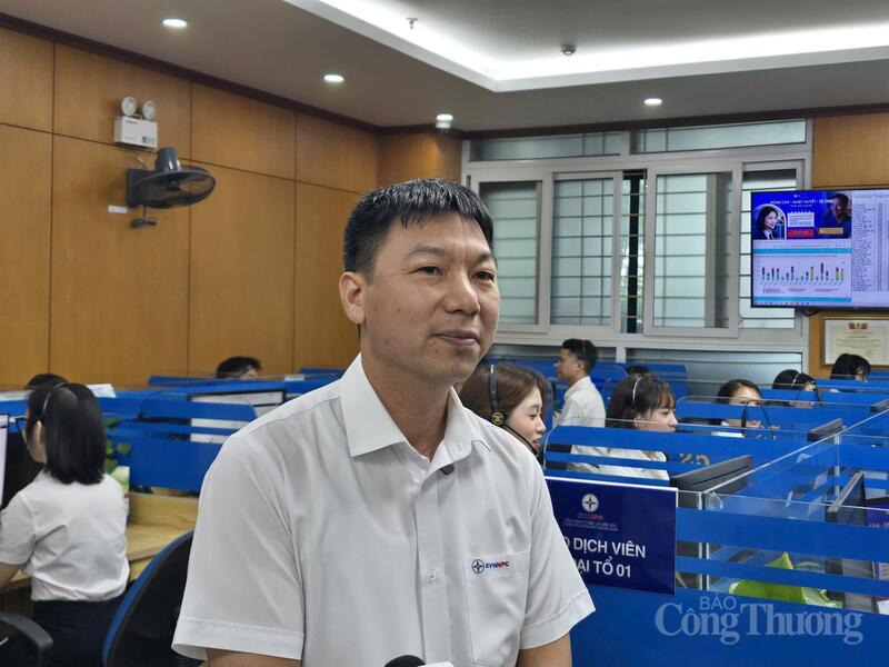 Ông Trương Anh Quảng – Phó Giám đốc Trung tâm Chăm sóc khách hàng EVNNPC.