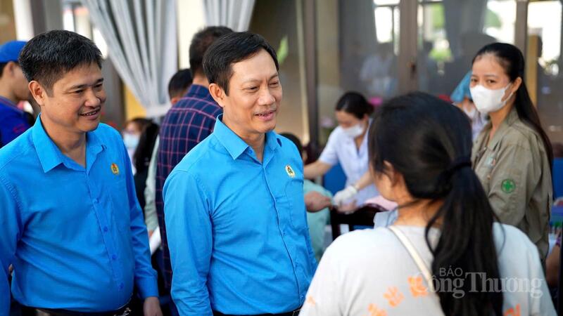 Lãnh đạo Công đoàn Công Thương Việt Nam khẳng định tiếp tục đẩy mạnh các hoạt động chăm lo, bảo vệ sức khỏe người lao động trong thời gian tới.