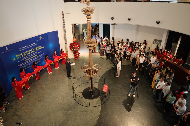 Trưng bày “Không gian bảo tồn văn hóa và lan tỏa tri thức khoa học xã hội” diễn ra từ nay đến 15/5/2026. Ảnh: Bảo tàng Dân tộc học Việt Nam