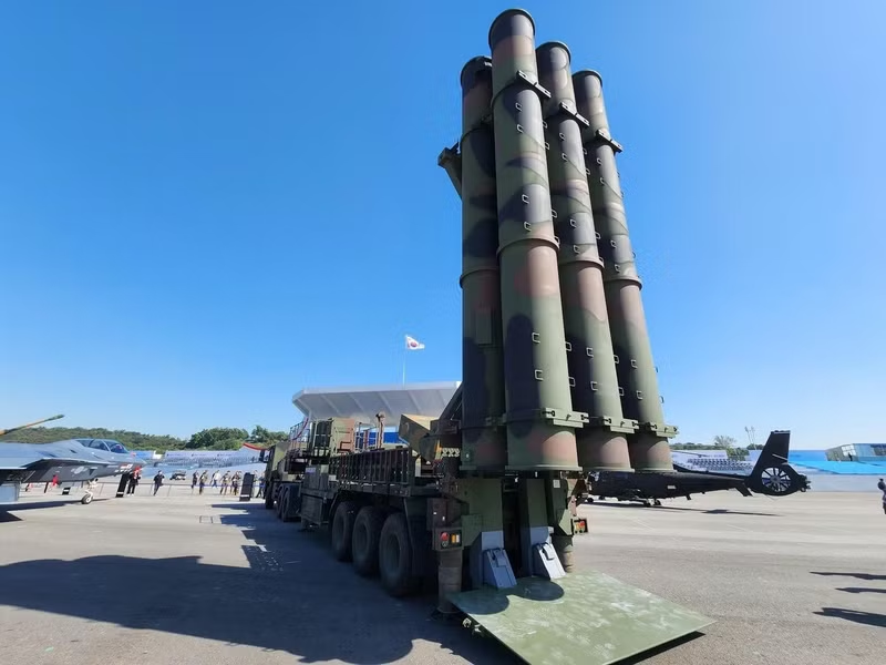 L-SAM đang trở thành trụ cột trong chiến lược bảo vệ không phận của Hàn Quốc trước các mối đe dọa tên lửa. Ảnh: Hanwha