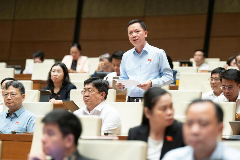 Đại biểu Trịnh Xuân An - đoàn Đồng Nai.