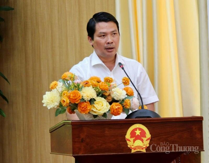 Ông Hà Vũ Sơn, Giám đốc Sở Công Thương TP. Cần Thơ, phát biểu tại hội nghị.