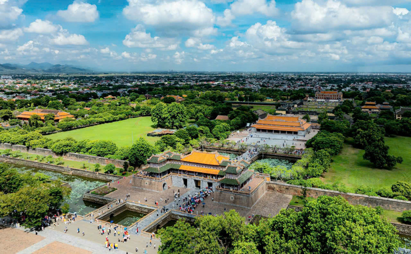 Việc phát triển, mở rộng không gian đô thị Huế đặt trong bối cảnh giữ gìn hệ thống di sản, cấu trúc cảnh quan. Ảnh: Nguyễn Tuấn