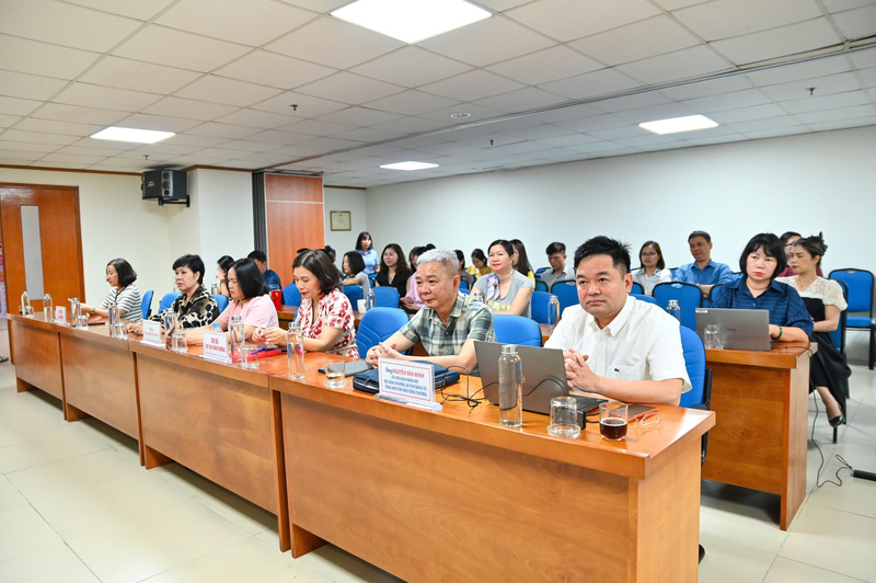 Tại điểm cầu Báo Công Thương, gồm 3 đơn vị: Báo Công Thương, Tạp chí Công Thương, Nhà xuất bản Công Thương. Ảnh: Nam Nguyễn