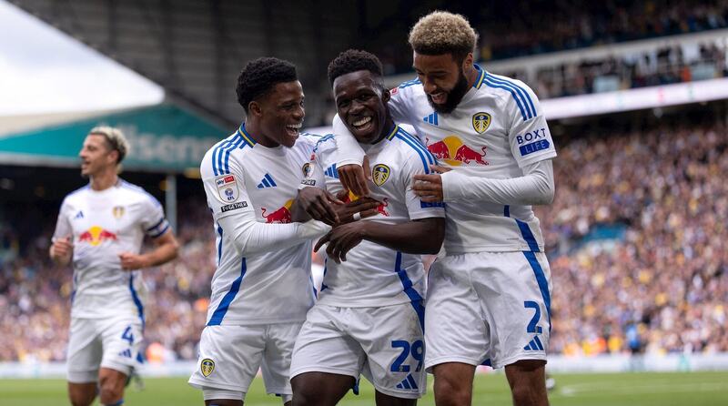 Leeds United lại đang chịu áp lực lớn trong cuộc chiến trụ hạng. Ảnh: AFP.