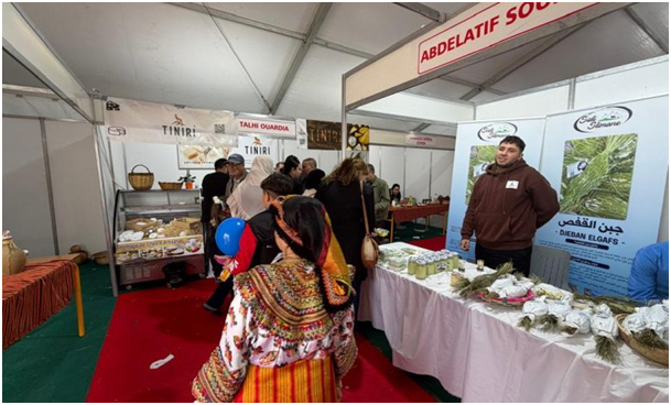 Một gian hàng giới thiệu phô mai thủ công tại Triển lãm quốc gia về phô mai và các sản phẩm sữa