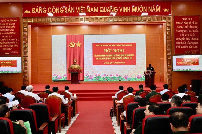 Hội nghị nhằm đánh giá toàn diện kết quả sau sắp xếp, đồng thời đề ra giải pháp nâng cao hiệu quả hoạt động trong thời gian tới. Ảnh: CTV