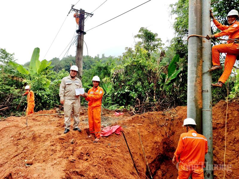 Hệ thống lưới điện được đầu tư đồng bộ, đáp ứng nhu cầu phát triển kinh tế - xã hội địa phương.