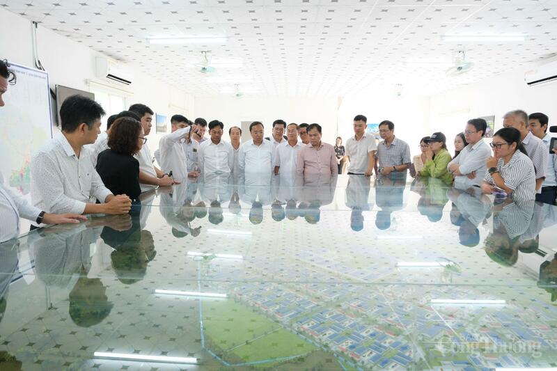 Dự án được thực hiện trên diện tích 28,06 ha đất liền và 111,7ha mặt nước tại xã Cà Ná (tỉnh Khánh Hòa). Ảnh: Lê Sơn