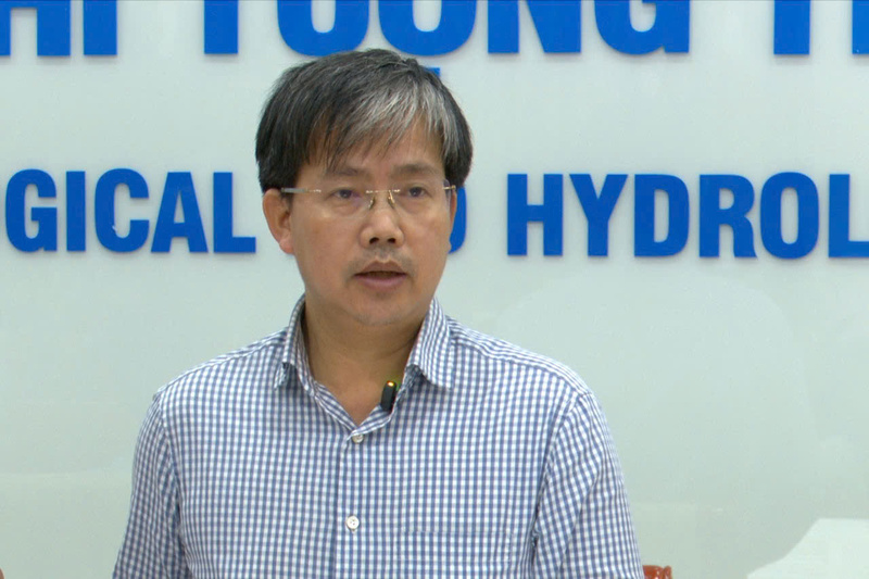 Ông Mai Văn Khiêm, Giám đốc Trung tâm Dự báo khí tượng thủy văn Quốc gia.