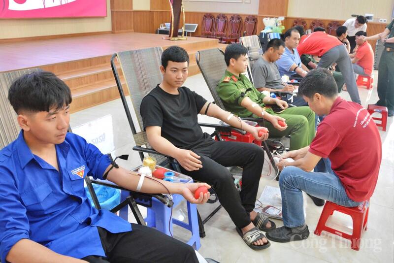 Chương trình nhằm kịp thời bổ sung nguồn máu cho các cơ sở y tế, phục vụ công tác cấp cứu và điều trị bệnh nhân.