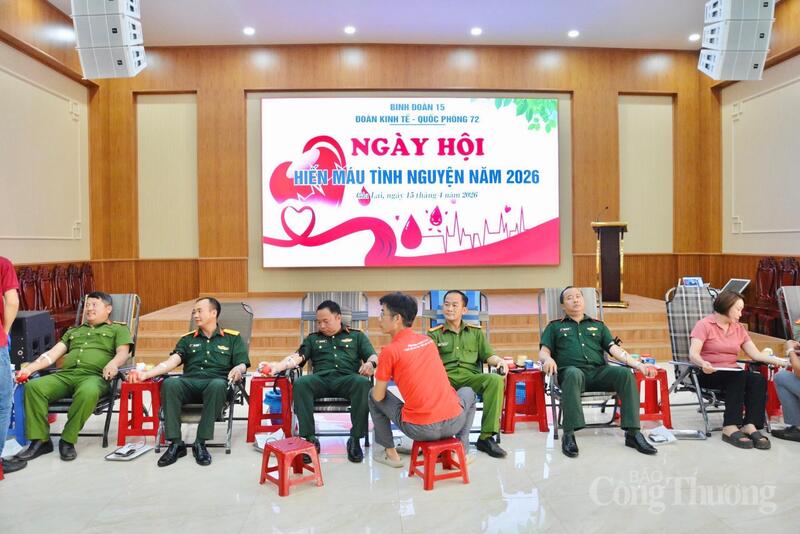 Ngày hội hiến máu tình nguyện năm 2026.