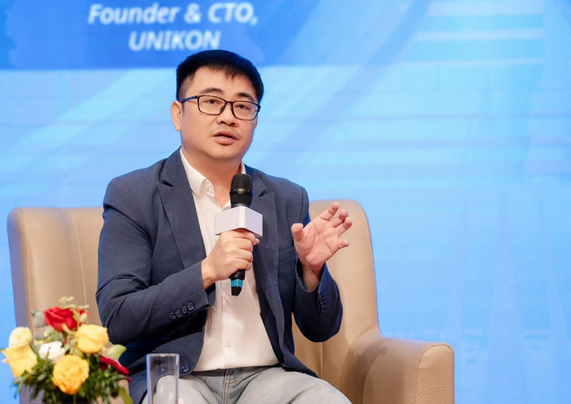Ông Đinh Trần Tuấn Linh, nhà sáng lập Công ty Công nghệ Unikon.
