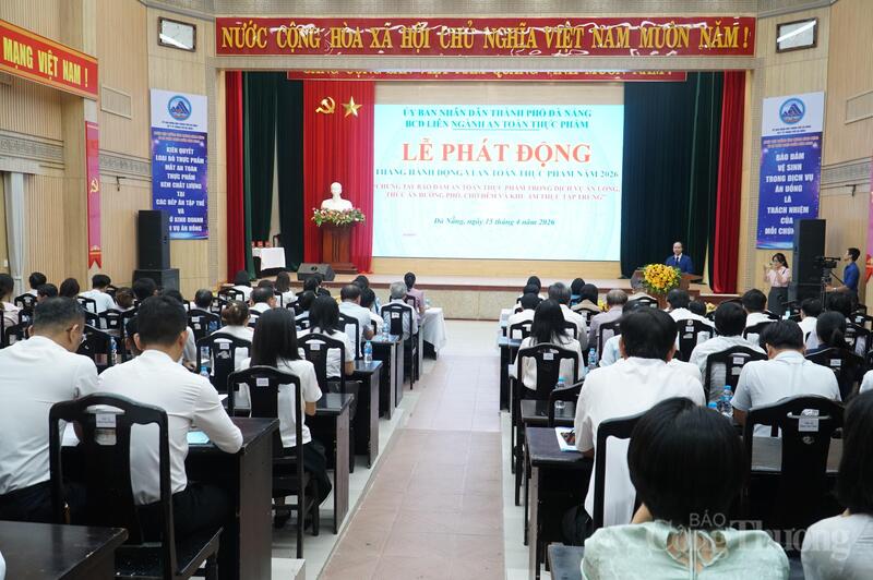 TP. Đà Nẵng phát động Tháng hành động vì an toàn thực phẩm năm 2026