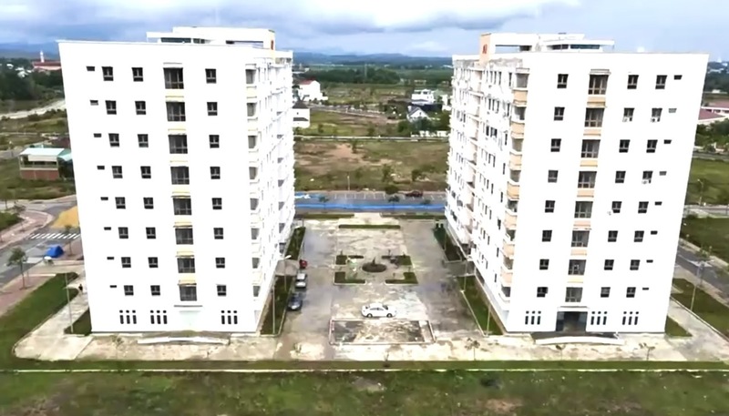 Nhu cầu nhà ở xã hội ở Quảng Ngãi đang rất bức thiết khi lượng công nhân, người lao động tại các khu công nghiệp, khu kinh tế đổ về rất đông. Ảnh: Tuệ Lâm