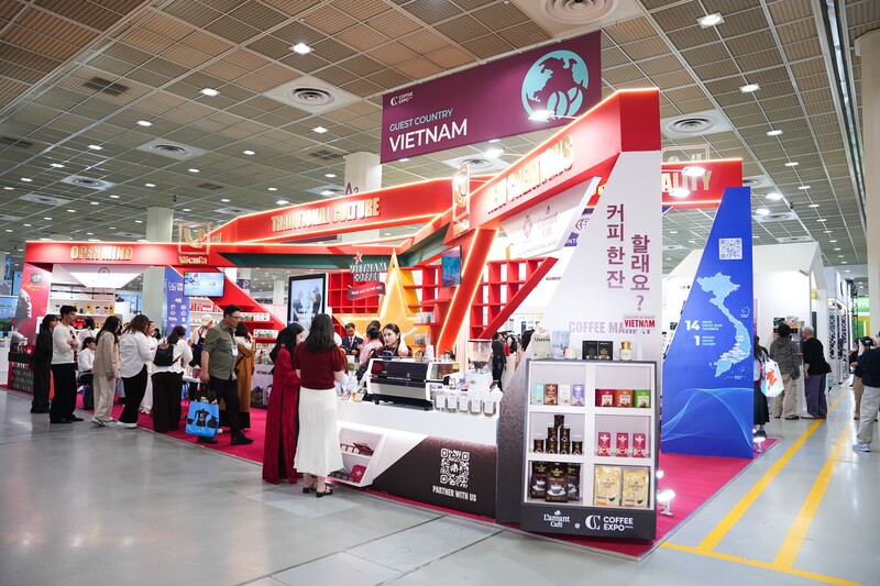 Với vai trò là quốc gia khách mời tại Hội chợ Coffee Expo Seoul 2026, Việt Nam có gian hàng trưng bày các sản phẩm cà phê đã khẳng định được thương hiệu trong và ngoài nước.