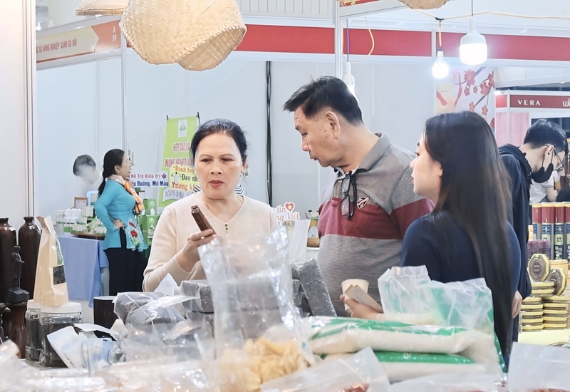 Các hội chợ giúp doanh nghiệp đánh giá nhu cầu và xu hướng tiêu dùng của khách hàng. Ảnh: Diễm Phúc