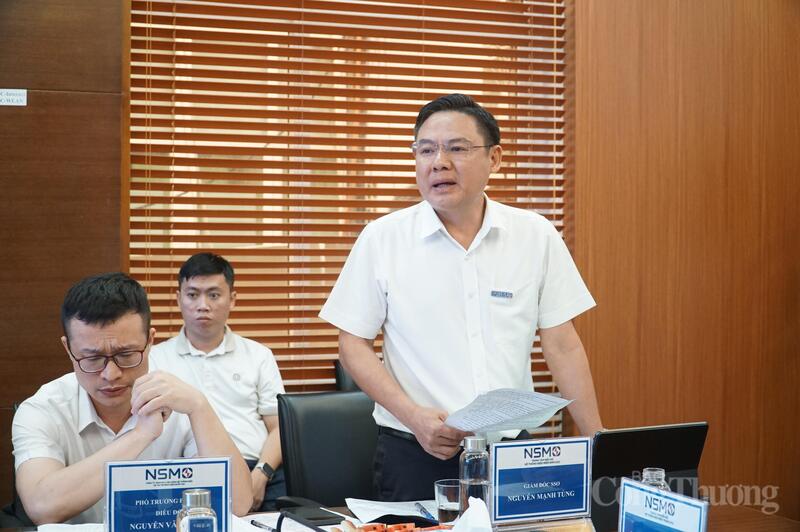 Ông Nguyễn Mạnh Tùng, Giám đốc SSO phát biểu sau diễn tập