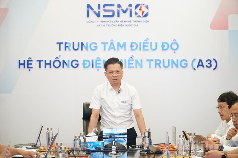 Ông Nguyễn Quốc Trung, Phó Tổng Giám đốc NSMO, kiêm Giám đốc CSO phát biểu kết luận sau diễn tập