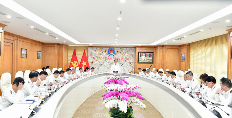 Quang cảnh hội nghị. Ảnh: Kiểm toán nhà nước