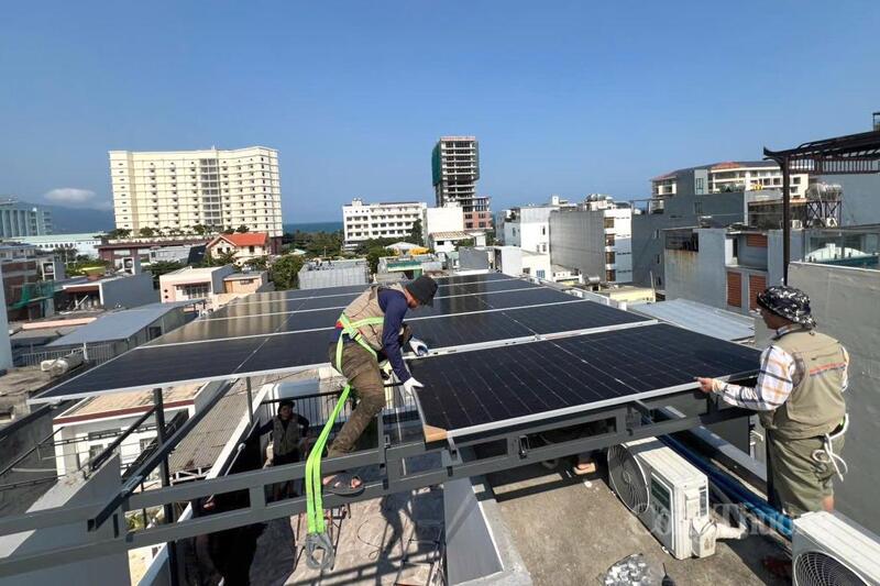 Số lượng hộ gia đình tại TP. Đà Nẵng lắp đặt điện mặt trời mái nhà đang tăng nhanh.