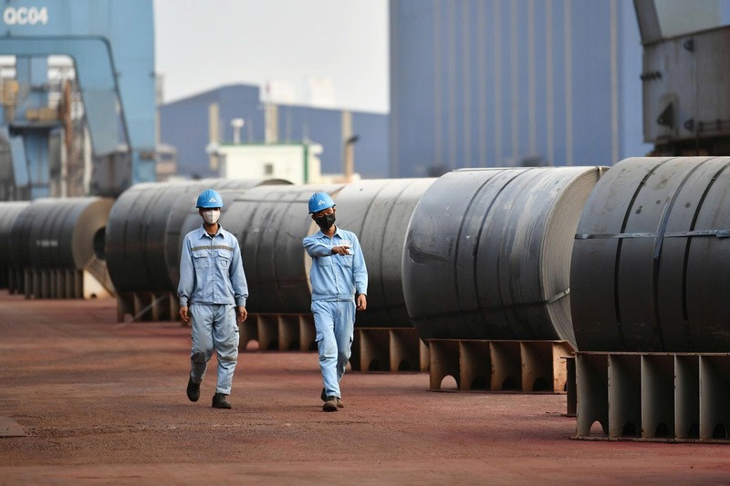 Sản lượng bán hàng các sản phẩm thép của Hoà Phát đạt 3 triệu tấn trong quý I/2025.