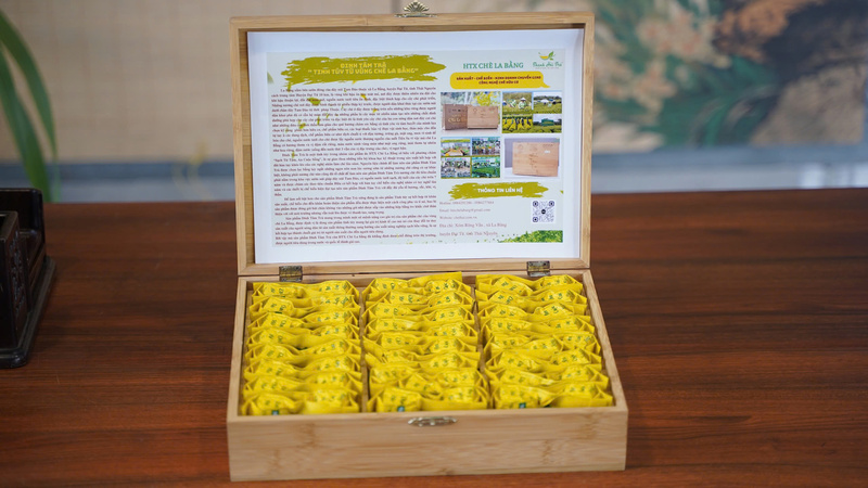 Sản phẩm Thanh Hải Trà. Ảnh: NVCC