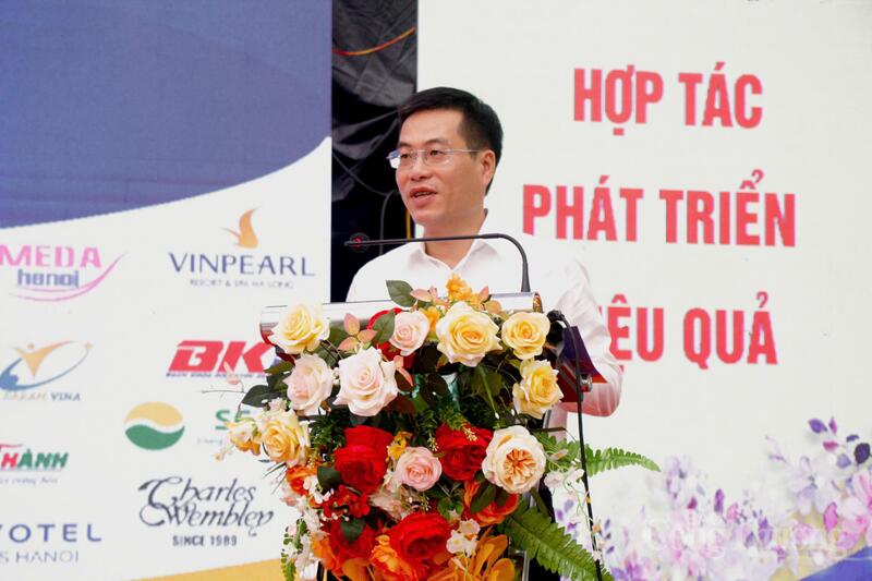 PGS.TS. Nguyễn Lê Cường - Phó Hiệu trưởng Trường Đại học Điện lực phát biểu khai mạc.