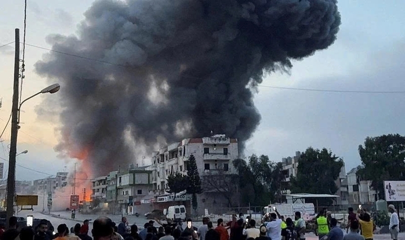 Israel không kích vào phía Nam Lebanon. Ảnh: Reuters