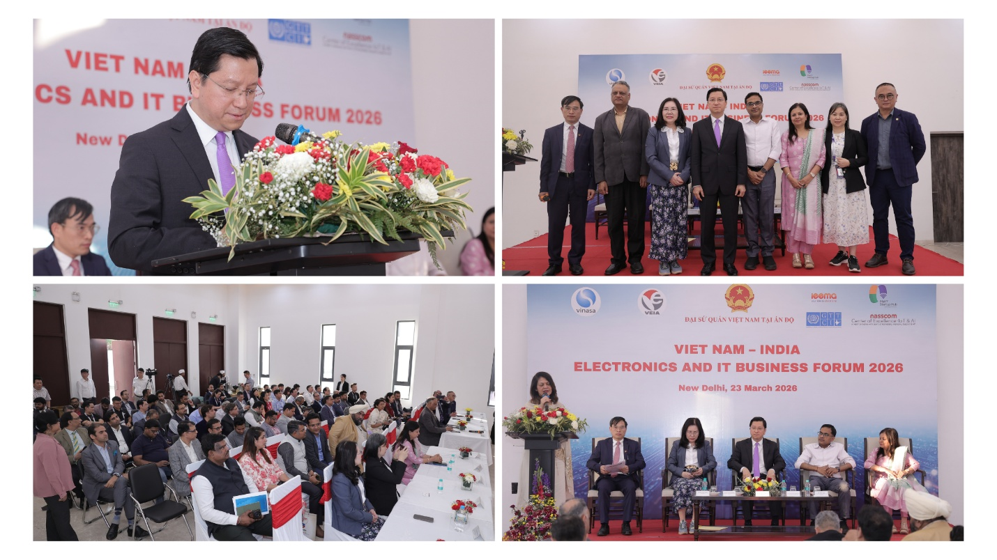 Diễn đàn Doanh nghiệp Điện tử và Công nghệ thông tin Việt Nam - Ấn Độ 2026