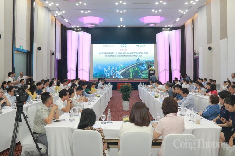 Diễn đàn “Quản trị rủi ro pháp lý và phòng ngừa, giải quyết tranh chấp trong hoạt động đầu tư kinh doanh trong kỷ nguyên số tại TP. Đà Nẵng.”