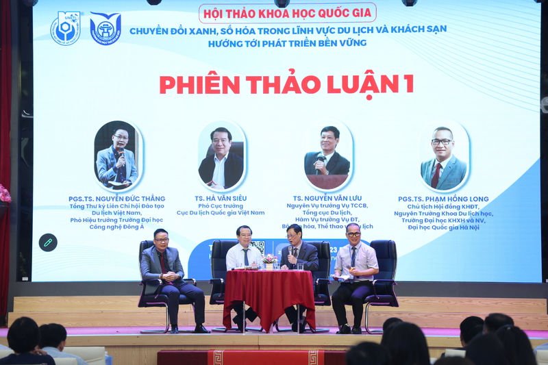 Các đại biểu chia sẻ tại hội thảo