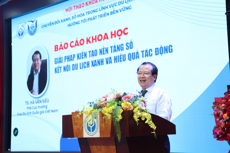 TS. Hà Văn Siêu, Phó Cục trưởng Cục Du lịch Quốc gia Việt Nam