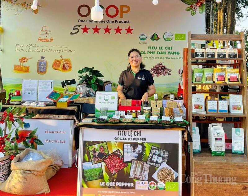 Gia Lai sẽ tổ chức không gian trải nghiệm cà phê đặc sản và trưng bày giới thiệu sản phẩm đặc trưng, sản phẩm OCOP. Ảnh minh hoạ