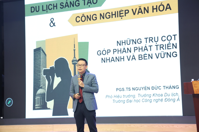 PGS. TS Nguyễn Đức Thắng, Tổng Thư ký Liên chi hội Đào tạo Du lịch Việt Nam, Phó Hiệu trưởng Trường Đại học Công nghệ Đông Á