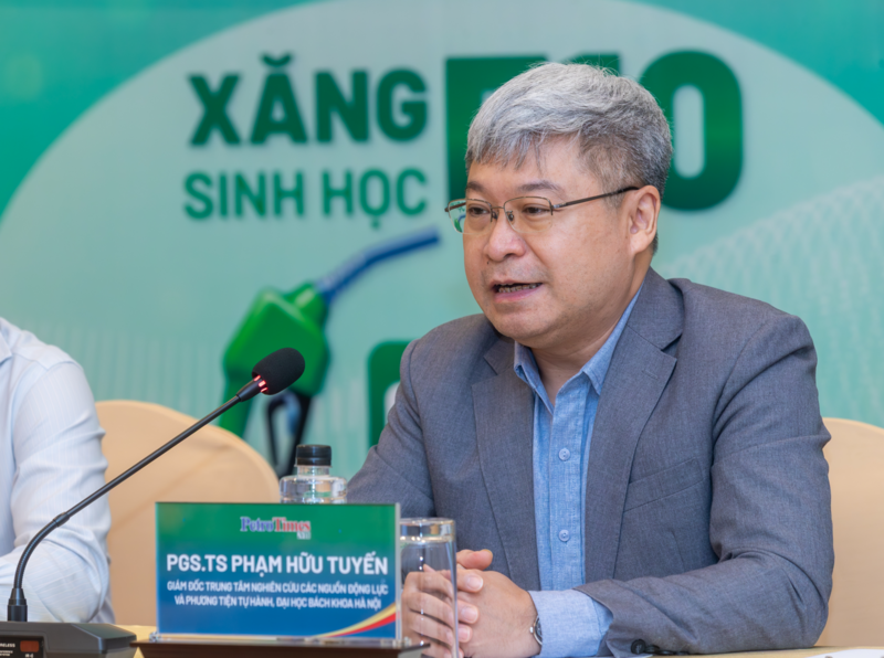 PGS.TS Phạm Hữu Tuyến, Giám đốc Trung tâm Nghiên cứu các nguồn động lực và phương tiện tự hành.