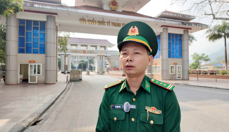 Thượng tá Lê Ngọc Sơn, Chính trị viên Đồn Biên phòng Thanh Thủy