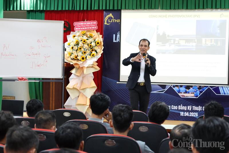 Ngay sau lễ khai giảng, chương trình đào tạo chính thức được diễn ra tại Trường Cao đẳng Kỹ thuật Cao Thắng.