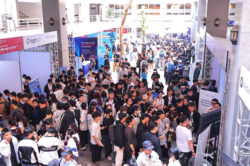 Hơn 3.000 người tham gia DevDay Da Nang 2026. Ảnh: Diễm Phúc