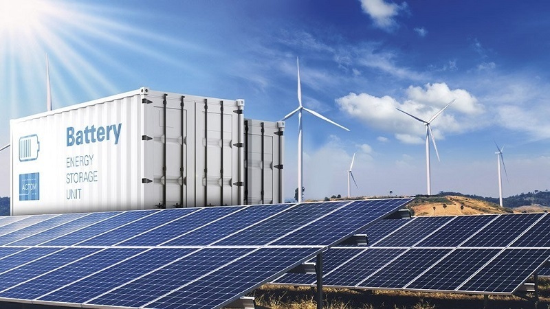 Hệ thống pin lưu trữ năng lượng đang được chú trọng phát triển ở Việt Nam. Ảnh minh họa