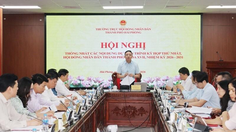 Thường trực Hội đồng nhân dân thành phố tổ chức hội nghị thống nhất các nội dung dự kiến trình Kỳ họp thứ nhất, Hội đồng nhân dân thành phố khóa XVII.