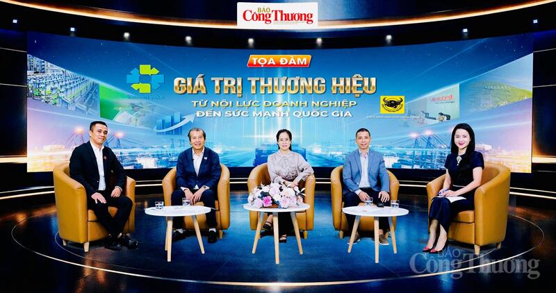 Tọa đàm “Giá trị thương hiệu: Từ nội lực doanh nghiệp đến sức mạnh quốc gia” do Báo Công Thương tổ chức