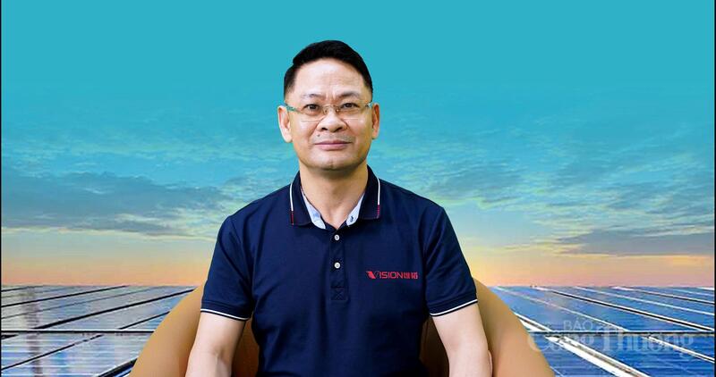 Ông Trần Văn Nam - Tổng giám đốc Công ty CP Công nghệ Vision Việt Nam. Ảnh: Quốc Chuyển