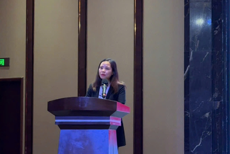 Bà Nguyễn Thị Thu Thủy, Phó Giám đốc Trung tâm Hỗ trợ xúc tiến thương mại và đầu tư