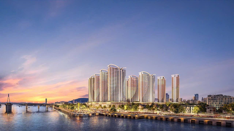 Khu đô thị hiện đại Capital Square góp phần thay đổi diện mạo trục kinh tế ven sông Hàn