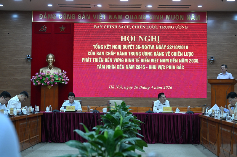 Hội nghị tổng kết Nghị quyết số 36-NQ/TW. Ảnh: Nguyên Khánh